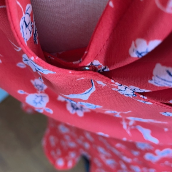 19 Cooper Nicole Full Wrap Blouse Size Large - Picture 5 of 9